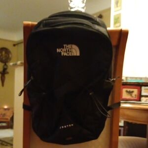 The North Face Black Jester Backpack with Front Bungee